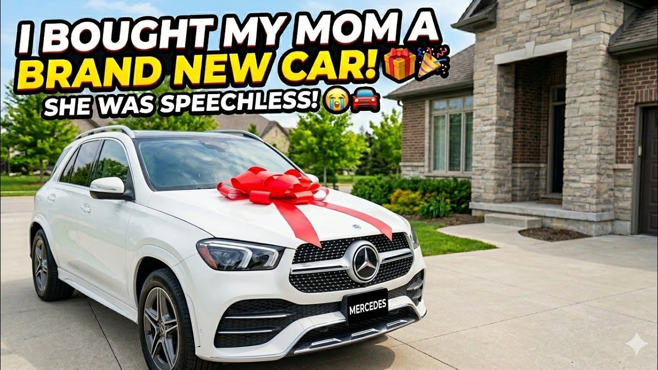 SURPRISED MY MOM WITH A NEW SUV!!
