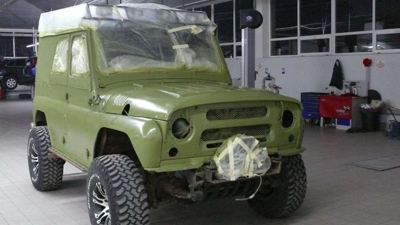 #1226. UAZ Prepared Tuning [RUSSIAN CARS]