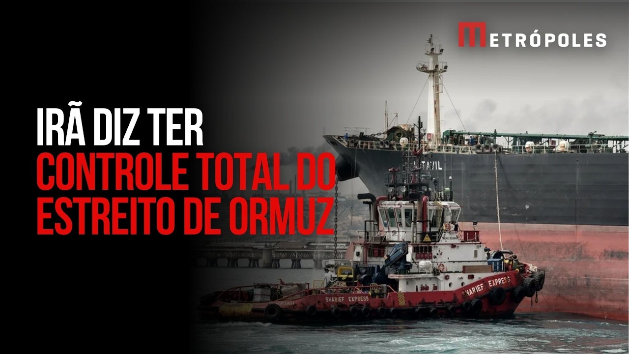 Irã diz ter “controle total” do Estreito de Ormuz em resposta a Trump