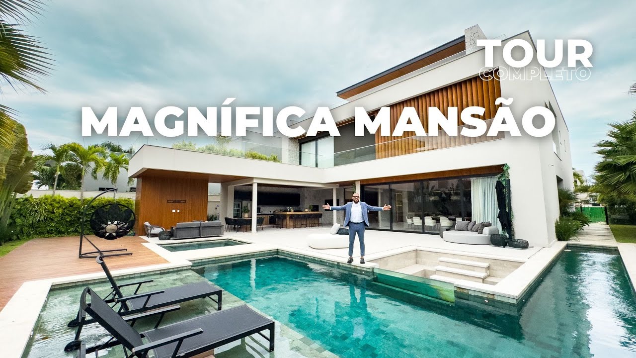 MANSÃO INSANA NO ALPHAVILLE | Casa à venda no condomínio Alphaville Barra da Tijuca | Azuza