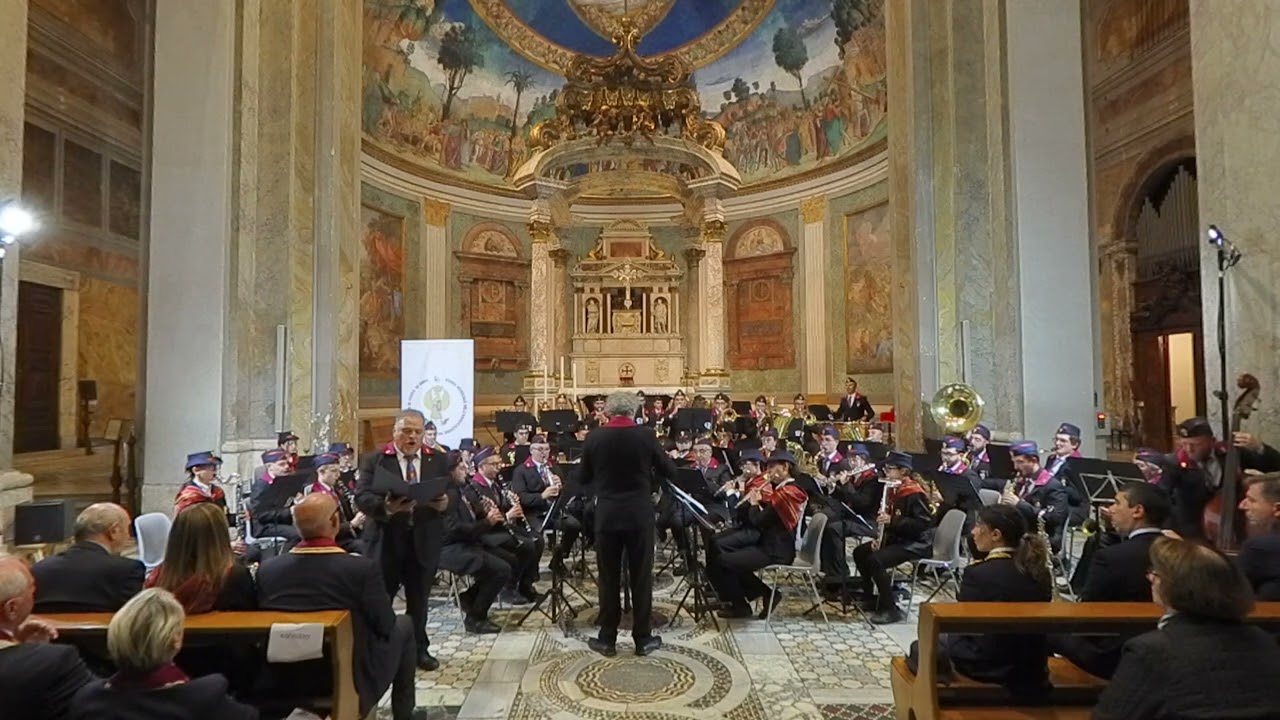 Agnus Dei di Georges Bizet _ Antonino Interisano, tenore - Banda Mus. dell'Anps sez. Enna