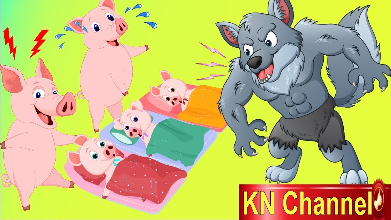 CHÓ SÓI KHỔNG LỒ VÀ GIA ĐÌNH NHÀ HEO | GIÁO DỤC MẦM NON