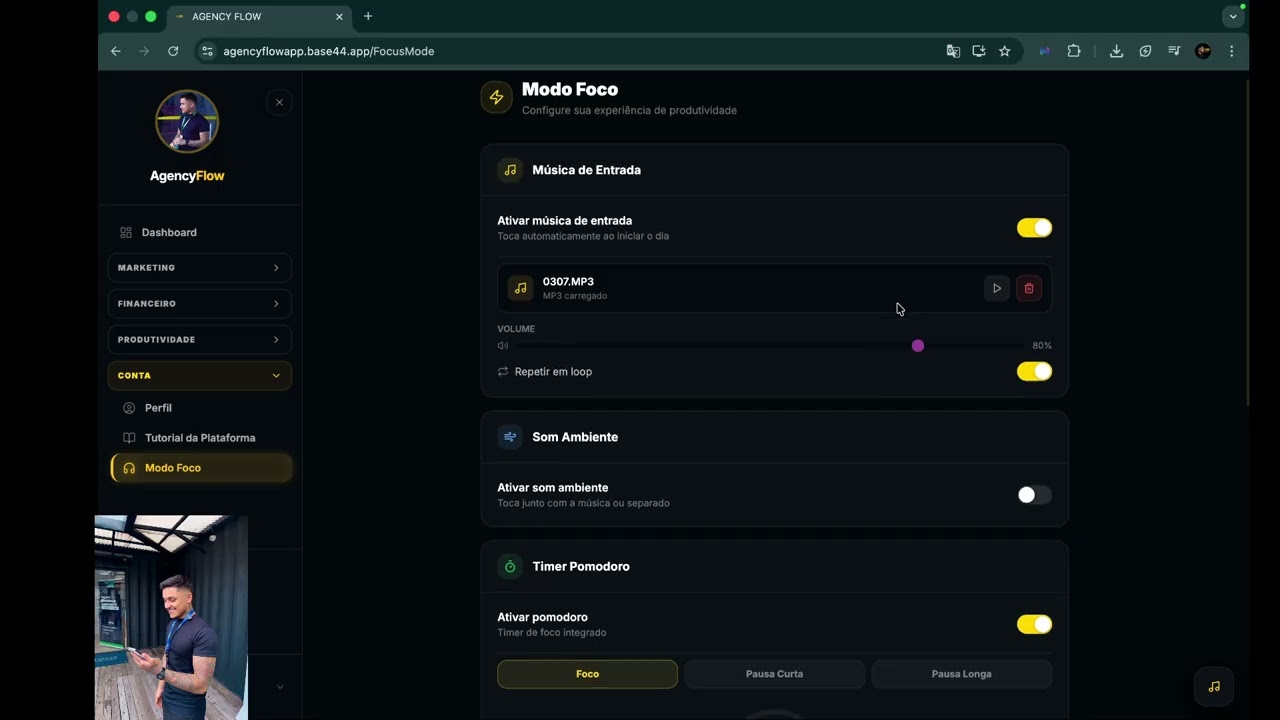 Plataforma Agency Flow - Para agencias de marketing e gestores de trafego pago
