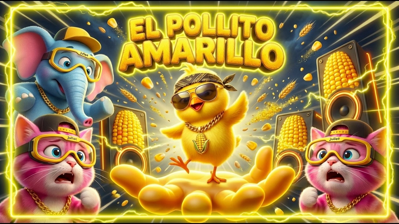 EL POLLITO AMARILLITO CANCIONES INFANTILES - Música Infantil - OFICIAL - LOS TIERNOS