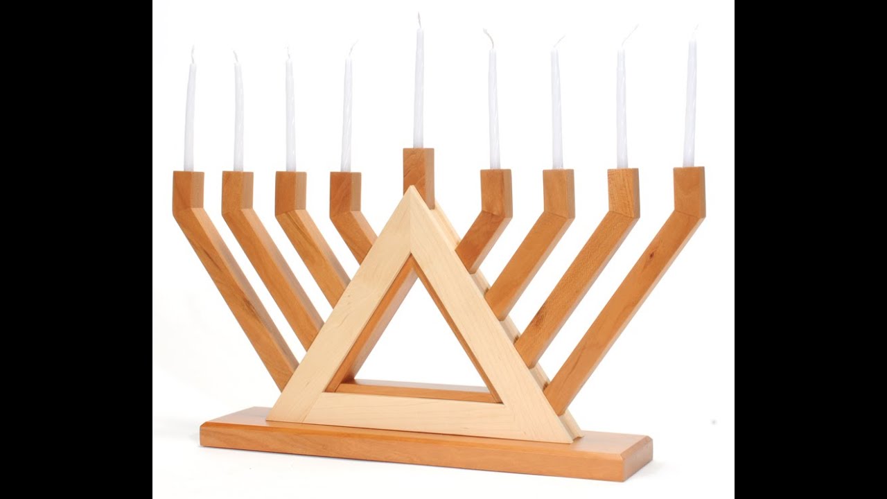 MLCS Woodworking Making a Hanukkah Menorah