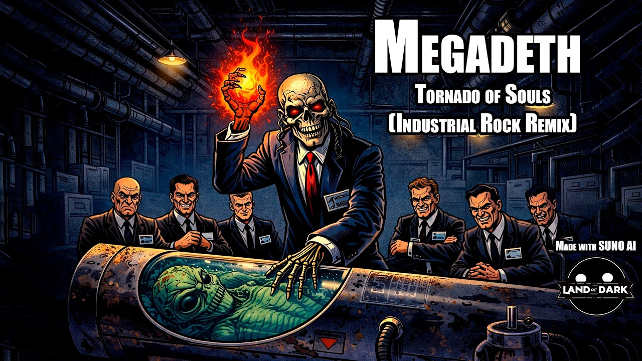 Megadeth - Tornado of Souls (Industrial Rock Remix)