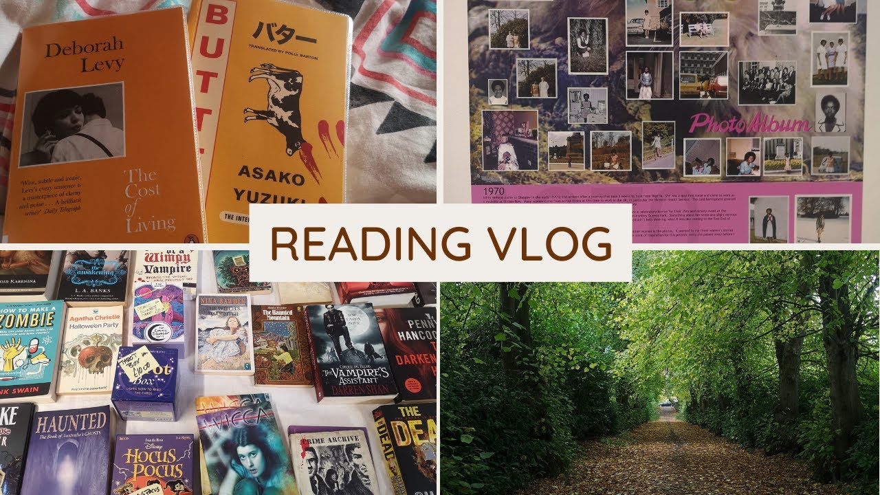 OCTOBER READING VLOG ft Black History Month in Glasgow & Botanic book fair | Pull Down The Moon
