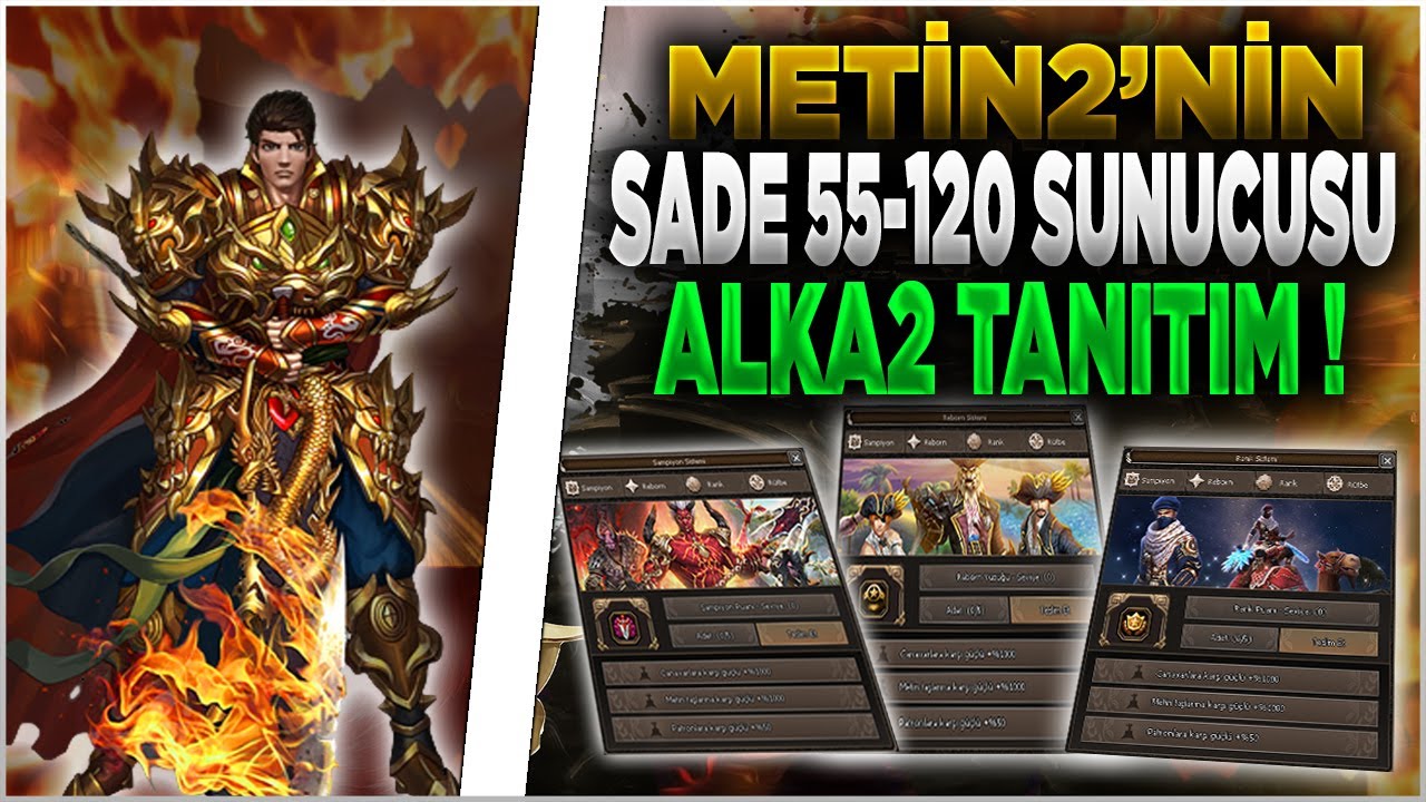 TÜM 55-120 OYNAYANLARIN BEKLEDİĞİ SADE 55-120 ALKA2 TANITIM / 