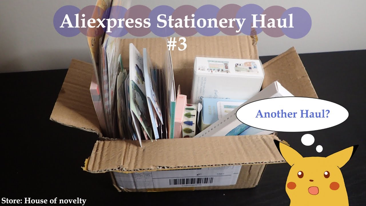 Aliexpress Stationery Haul #3