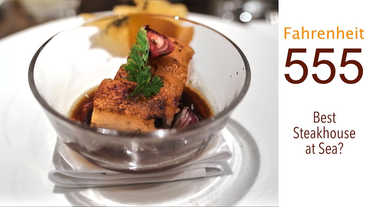 Cruise Food | Fahrenheit 555 Steakhouse on Carnival Panorama