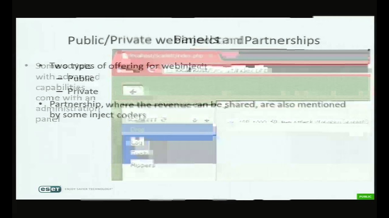 The evolution of webinjects