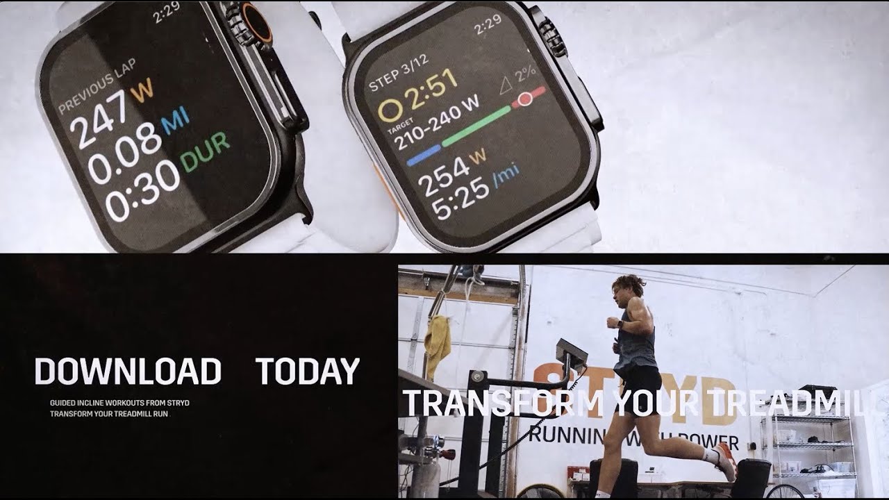 New Update: Transform Your Treadmill Runs with Guided Incline Workouts on the Stryd AW App