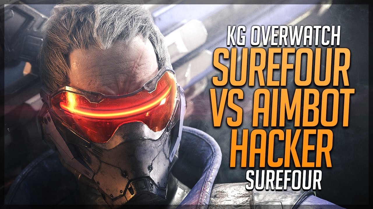 🎲 Surefour vs Aimbot Hacker - 1 Hacker vs 11 Players - Overwatch Stream Ranked Match