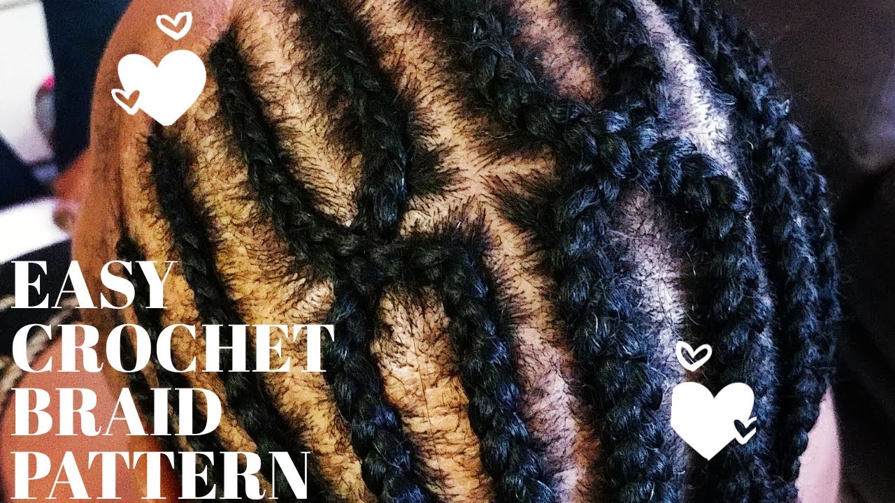 HOW TO: EASY CROCHET BRAID PATTERN