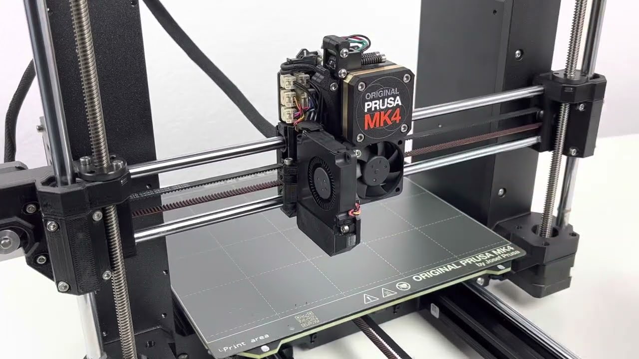 Prusa MK4 nozzle change. I'm speed! And it's dropping out.
