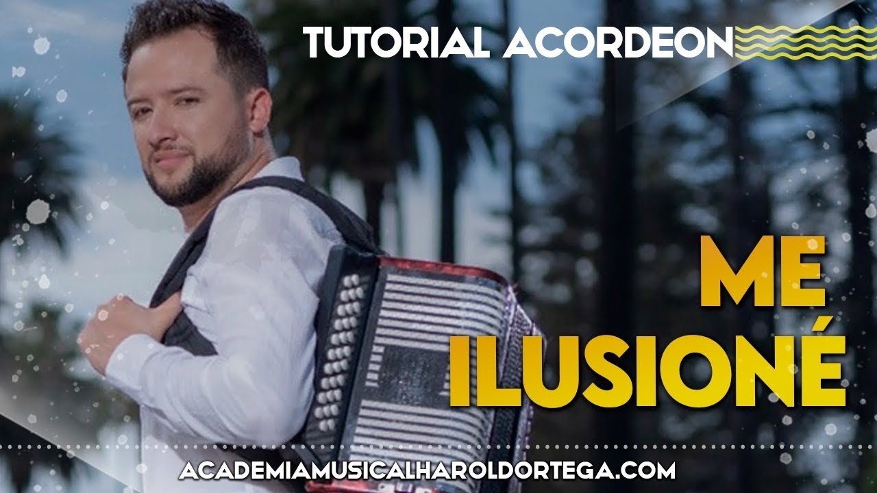 Me Ilusioné (Binomio de oro de América) - Tutorial (correcto) Acordeón vallenato PASO A PASO