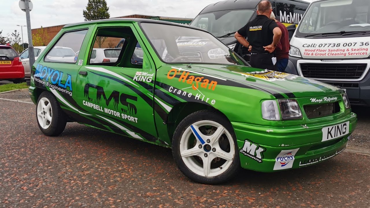 King Nova Auto Testing at Junction One Antrim Northern Ireland.