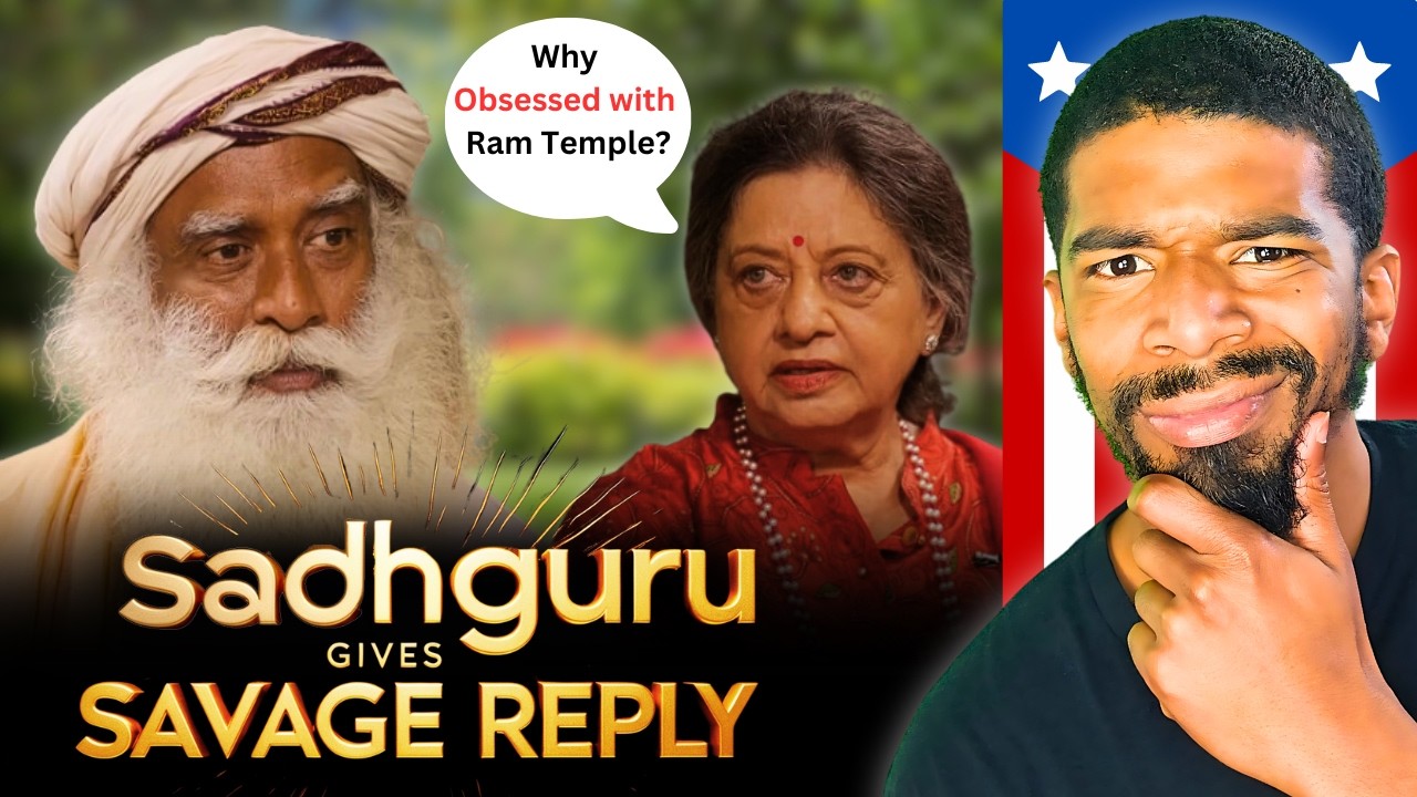 Нужен ли храм Рамы в Айодхье? Ответы Садхгуру | American Reacts