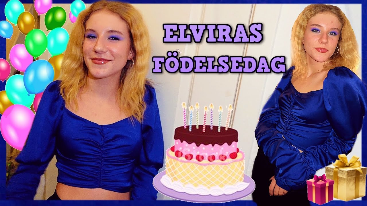 ELVIRA FYLLER 14 &Aring;R - F&aring;r massa presenter!!! 🎁✨