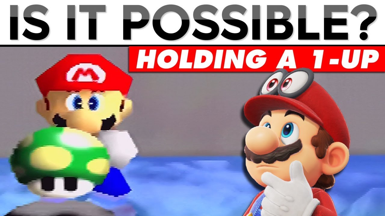УДЕРЖАНИЕ СЛУЧАЙНЫХ ПРЕДМЕТОВ В SUPER MARIO 64 (ошибка клонирования предметов) | Возможно ли это?