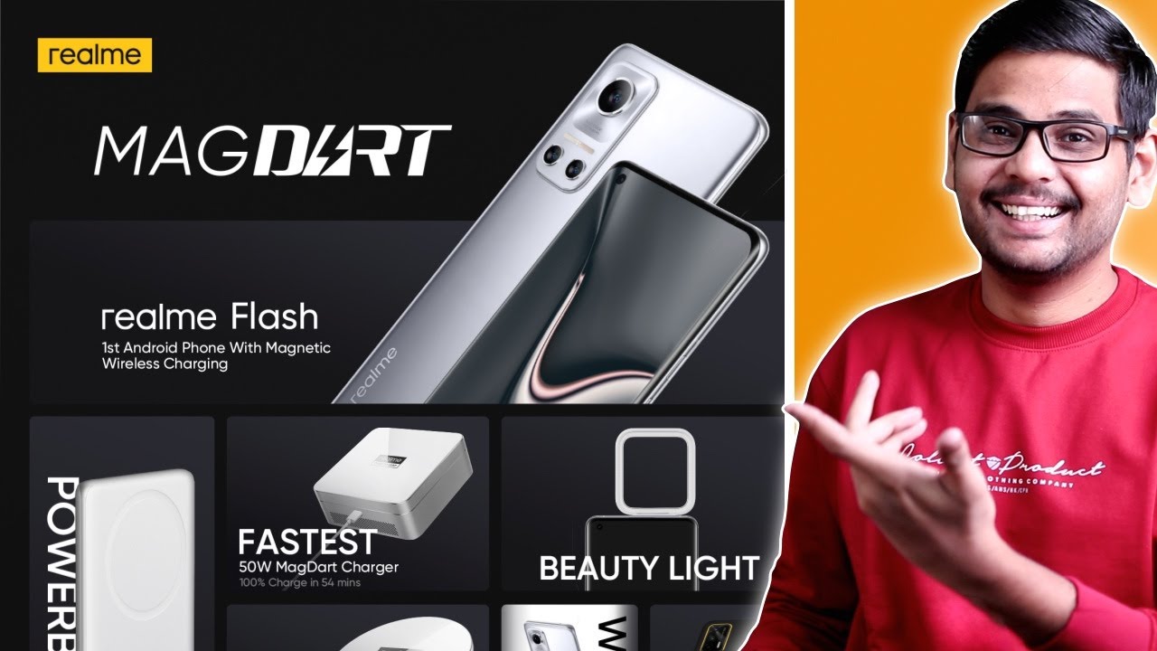 The Real Magnetic Charging for Smartphone - Realme MagDart  Explained! Realme Flash