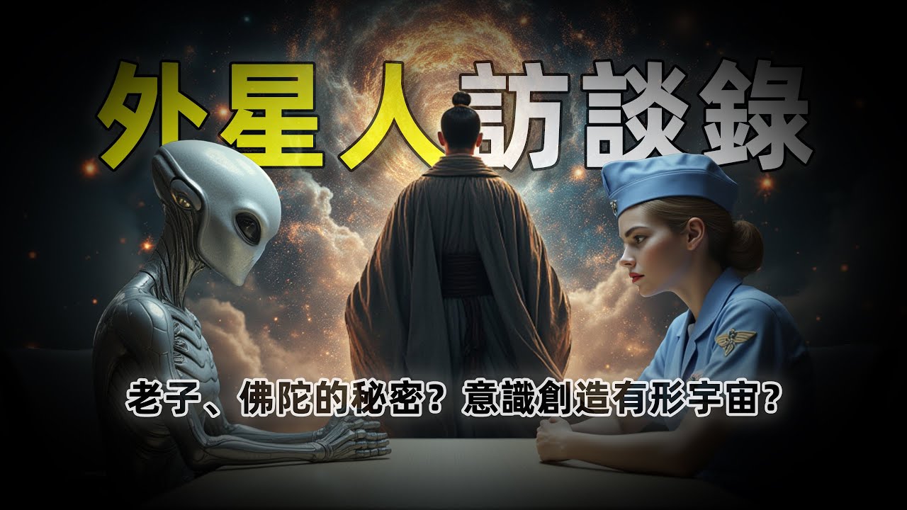 【都市傳說】外星人訪談錄：老子、佛陀的秘密？意識創造宇宙？