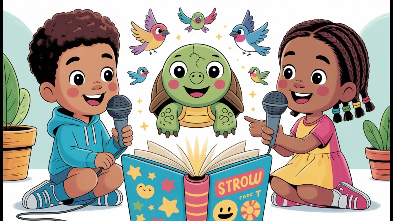 Bedtime Stories for kids: Why the Tortoise Has a Cracked Shell