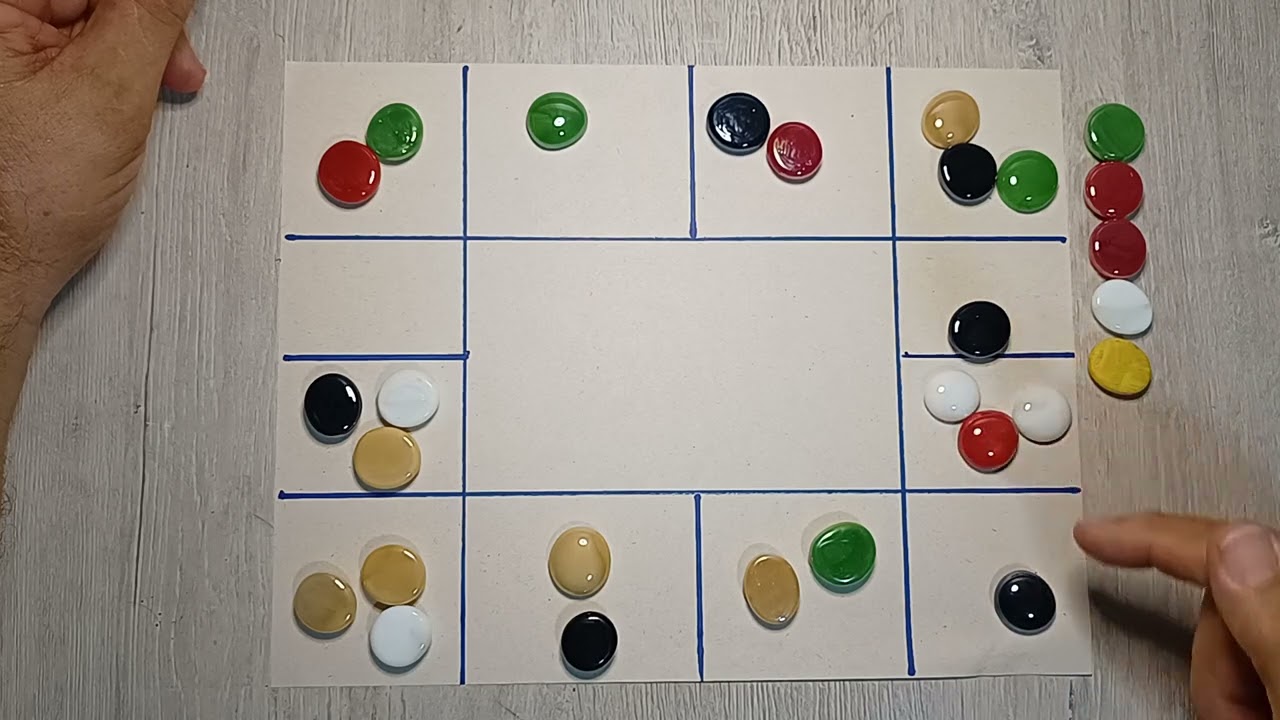 The Einstein rock Paradox-  Paradoja de las rocas de Einstein- 1001 juegos de mesa antiguos y nuevos