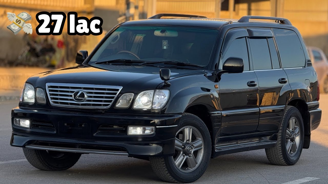 Non custom paid Toyota LAND CRUISER Cygnes 4.7 (2004) Just in 27 lac | delivery all Pakistan 