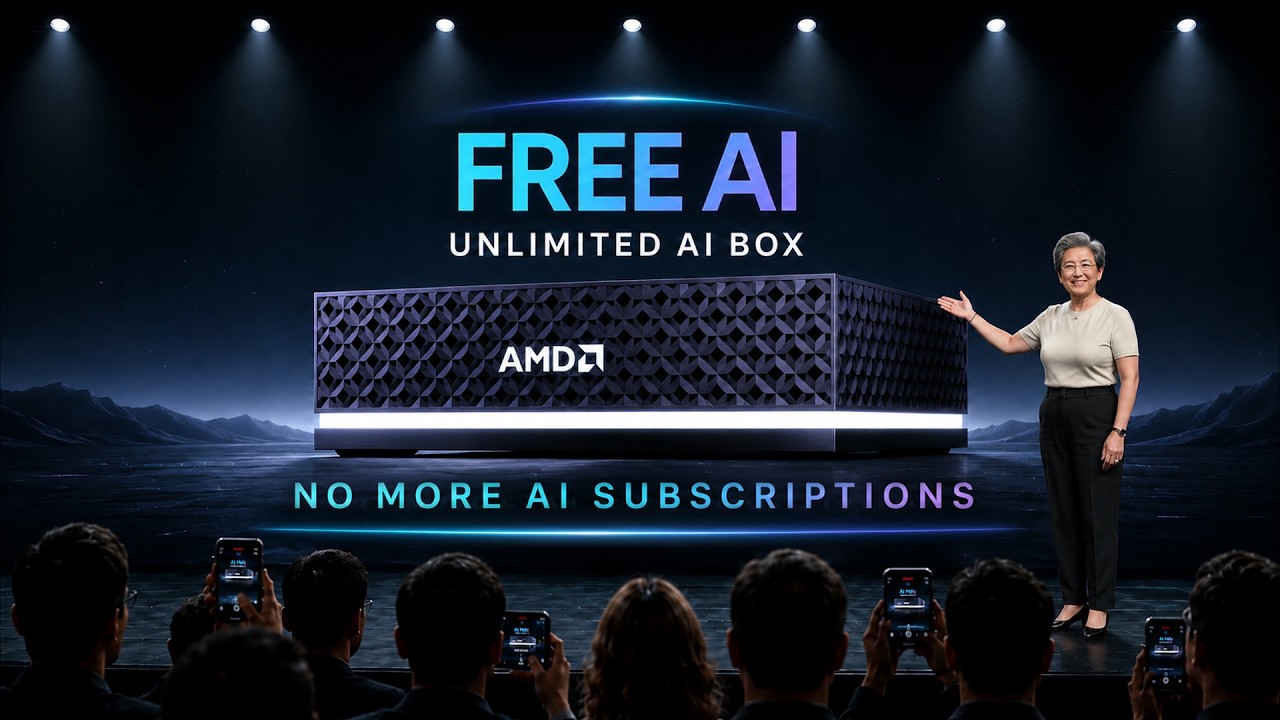 AMD Just Killed AI Subscriptions Forever (Ryzen AI Halo)