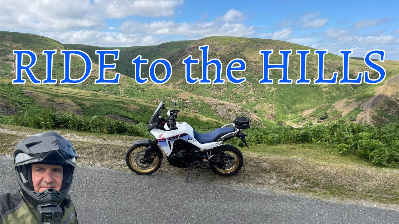 Honda Transalp 750.. Ride out to Ironbridge, Church Stretton and the Long Mynd 2025