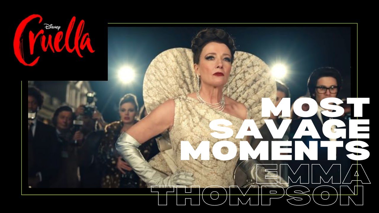 Cruella, The Baroness's most savage moment. Emma Thompson is amazing.