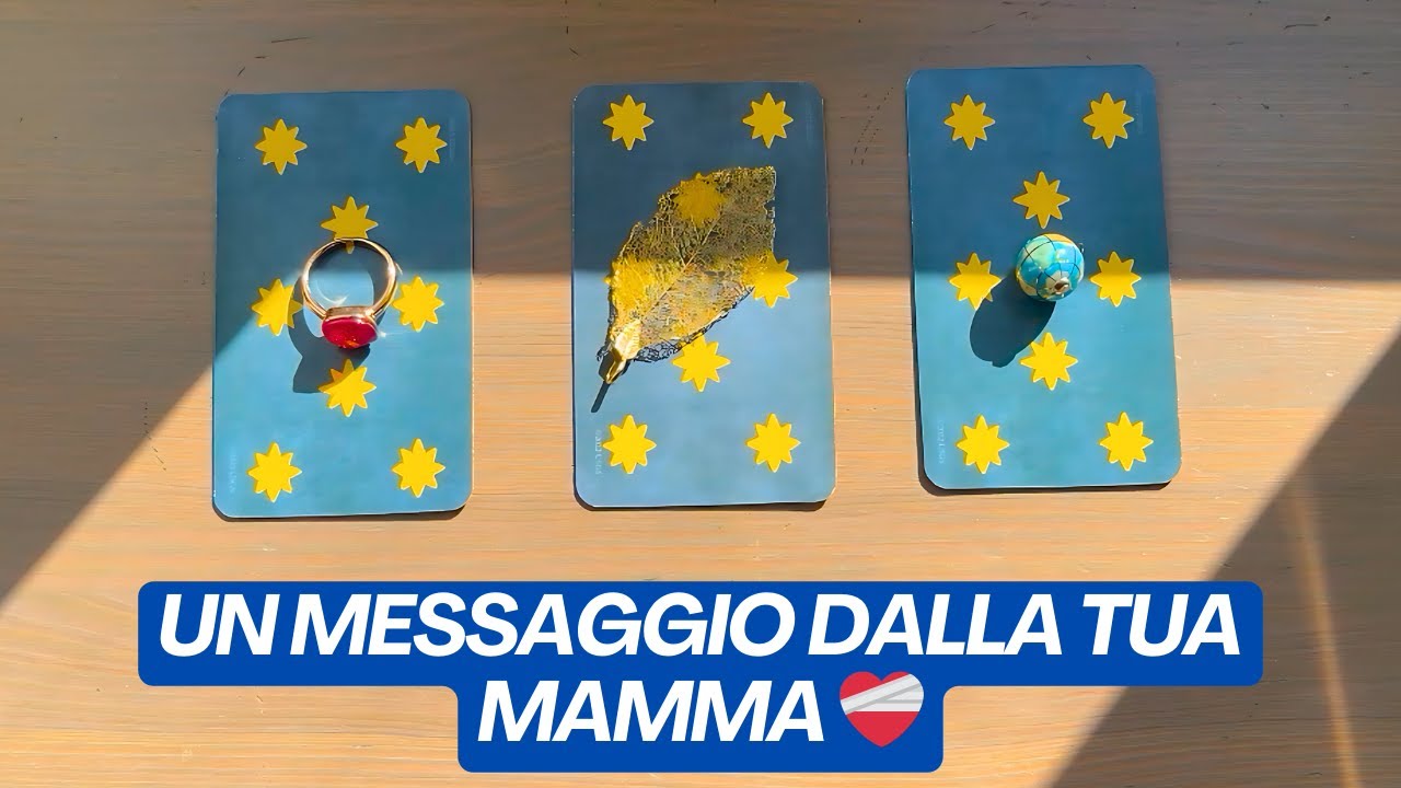 UN MESSAGGIO DALLA TUA MAMMA...❤️‍🩹 🔮✨ Tarocchi Interattivi ⭐️ Scegli una carta!
