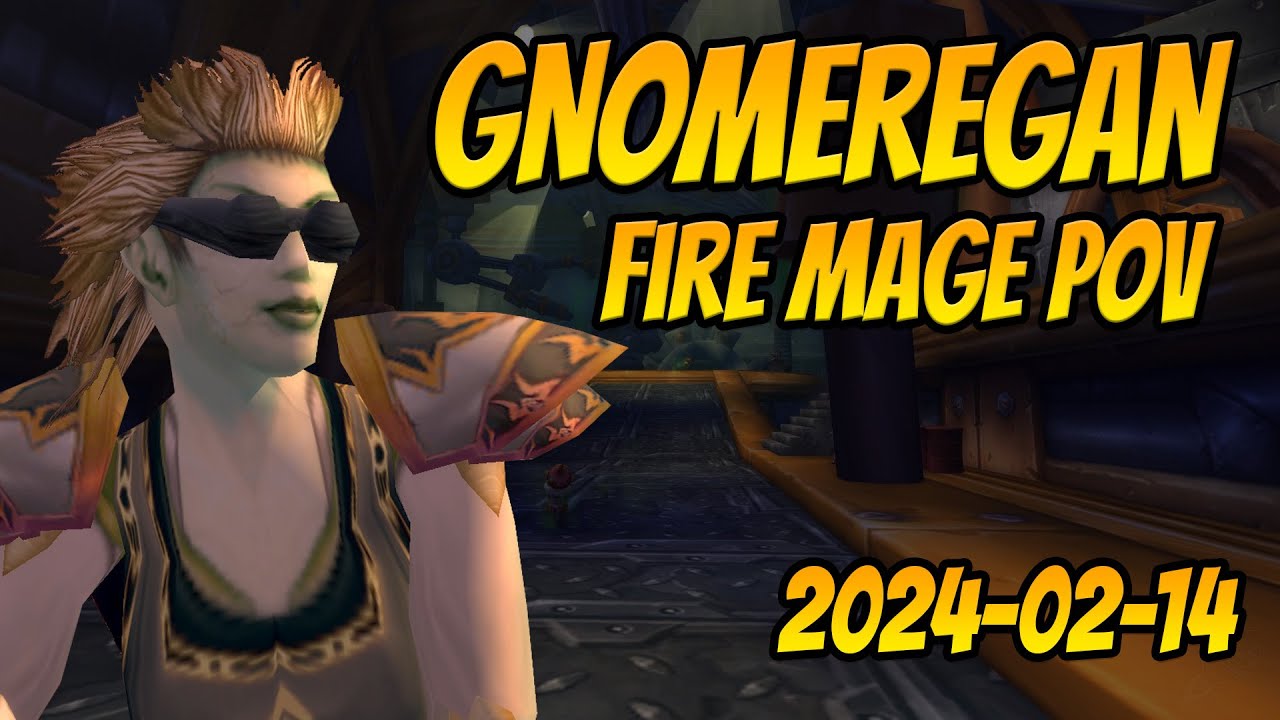Gnomeregan - Fire mage POV - Full raid
