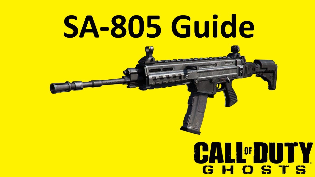 Руководство по штурмовой винтовке SA-805 в Call of Duty Ghosts: Лучшая настройка солдата