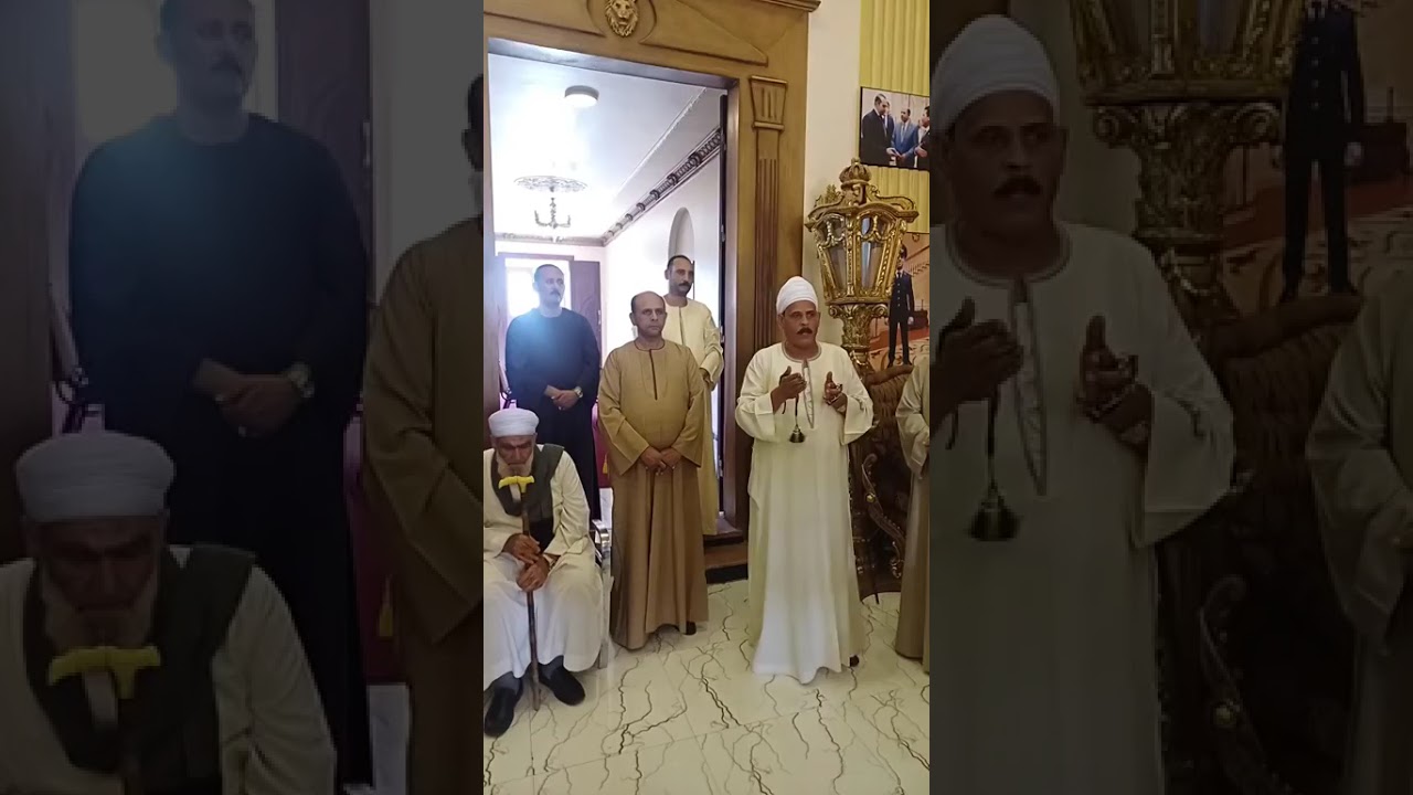 كلمة العمدة السيد فؤاد عباس وتوحيد اهالى الصوامعة لكلمة واحده