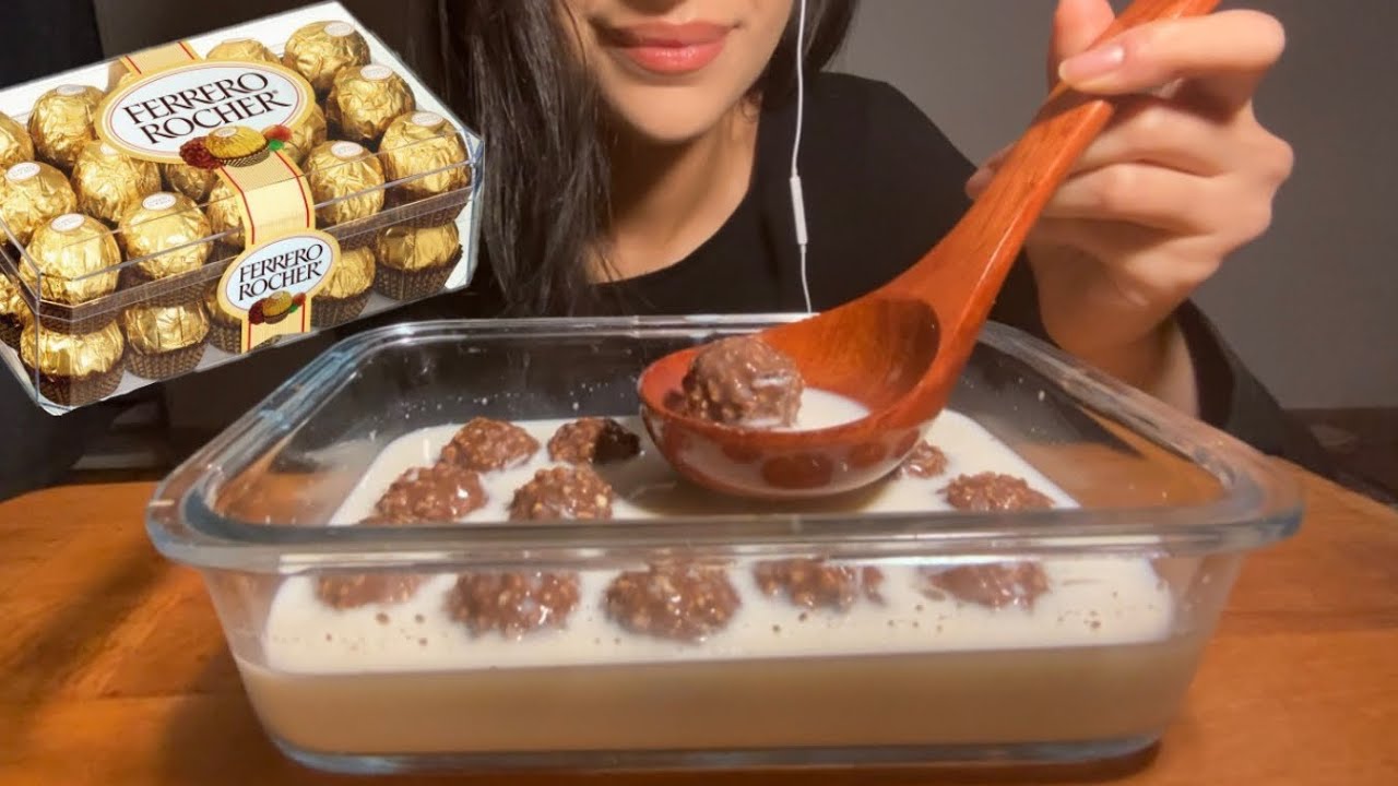 Ferrero Rocher Chocolate Mukbang ASMR | no talking