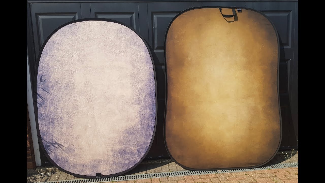 Kate backdrops Vs Lastolite  - Reversible Backdrop shoot out