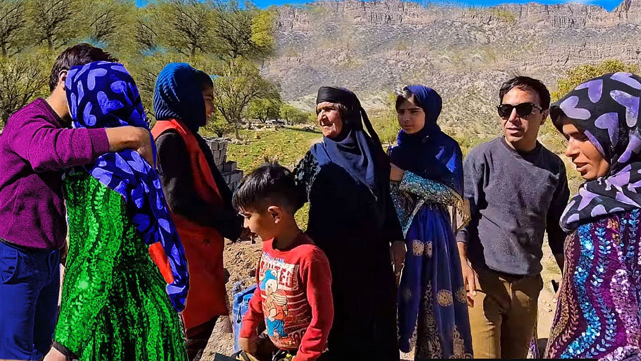 Grandma and Mahmoud Meeting with Fariba's Family and Eating Iftar in Beautiful Nature