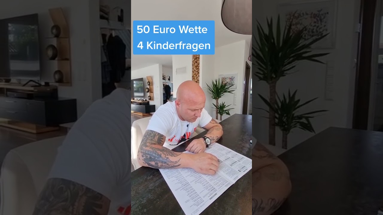 Die 50 Euro Wette - wer wohl gewinnt?💸😂