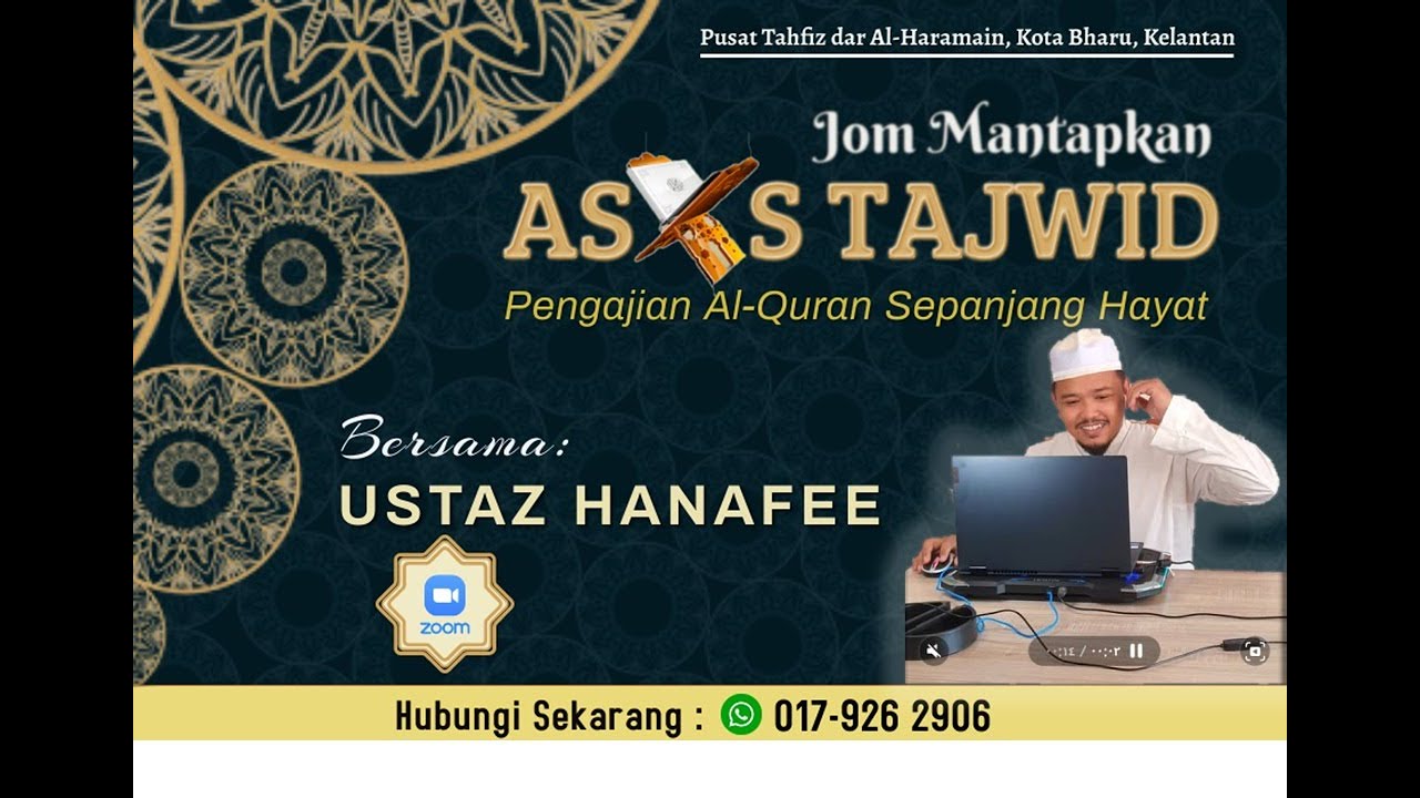 163 TAJWID MURAJAAH Aammah dan Tathbiq awal surah Al Nisa MS 81 semangat terus bersama ILMU TAJWID