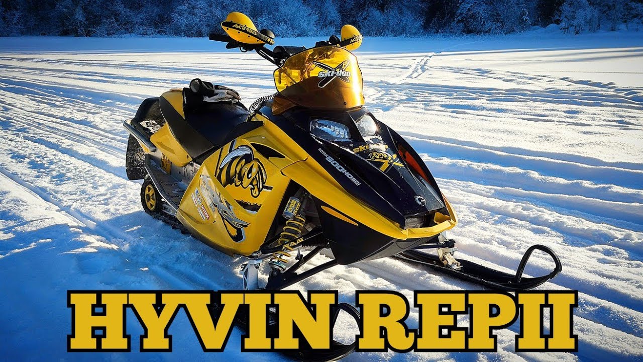 ÄRHÄKKÄ AMPPARI 🐝| Ski Doo Mxz 600