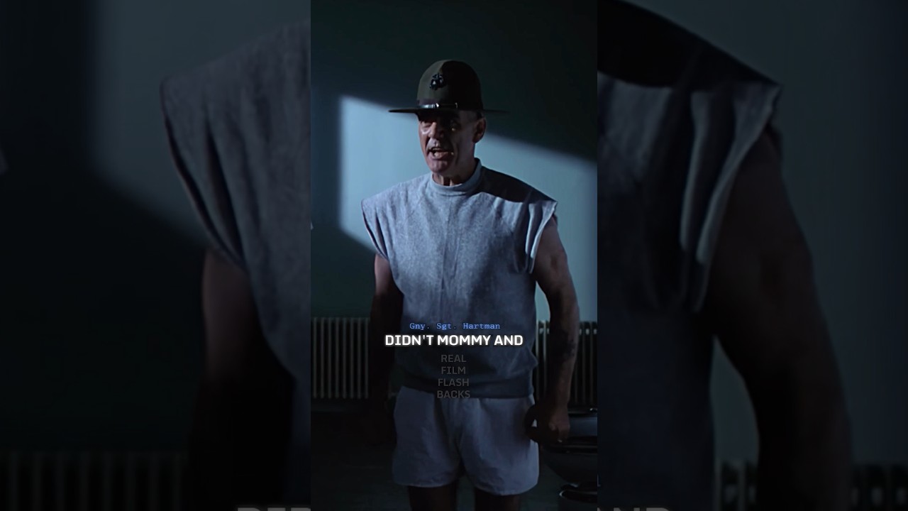 Hartman&rsquo;s last words&hellip; 😳 #fullmetaljacket #movieclips #cinema #movies