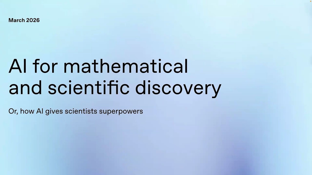 Kevin Weil - AI for Mathematical and Scientific Discovery - Bhaumik Public Lecture at CNSI