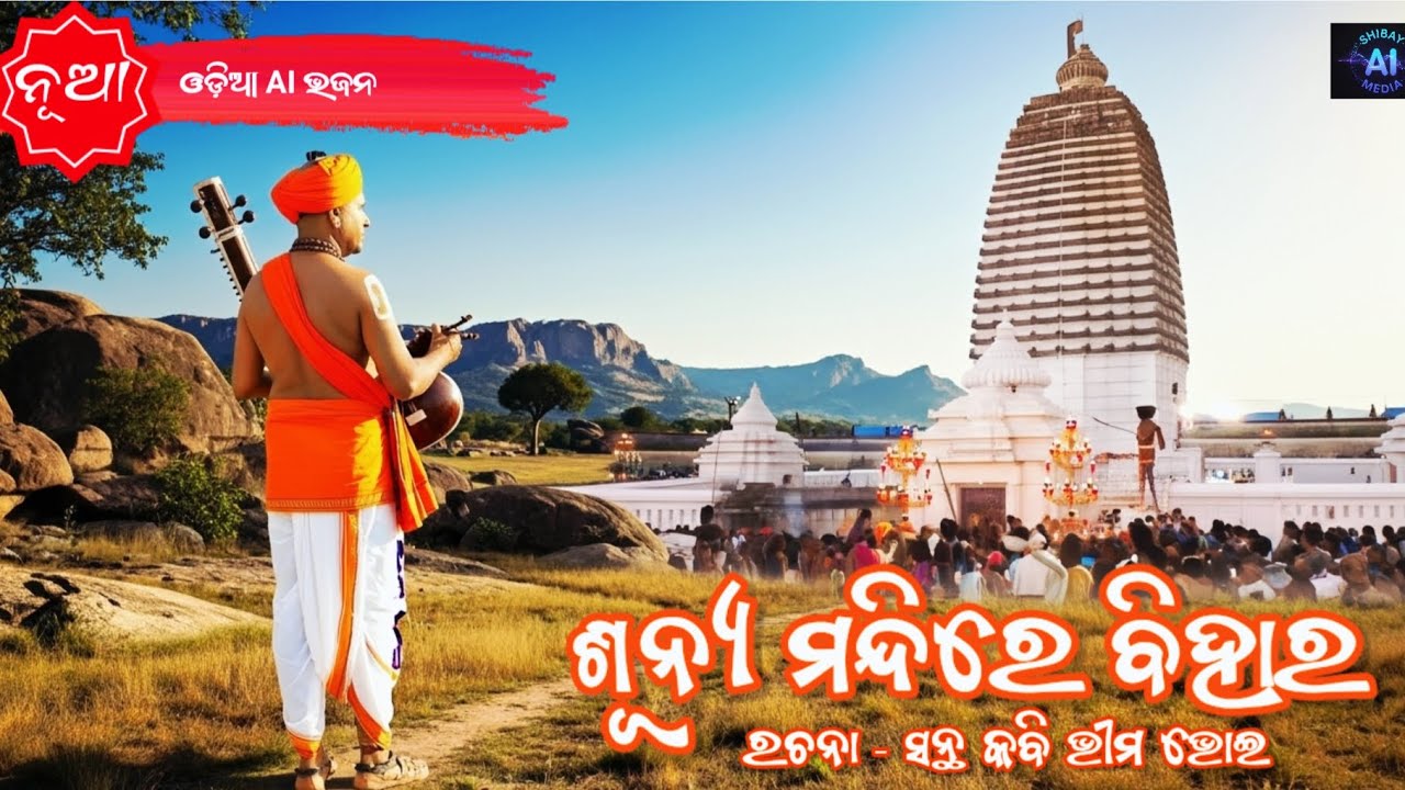 'ଶୂନ୍ୟ ମନ୍ଦିରେ ବିହାର', AI ଓଡ଼ିଆ ଭଜନ | sunya mandire bihara AI odia bhajan | #mahimabhajan 