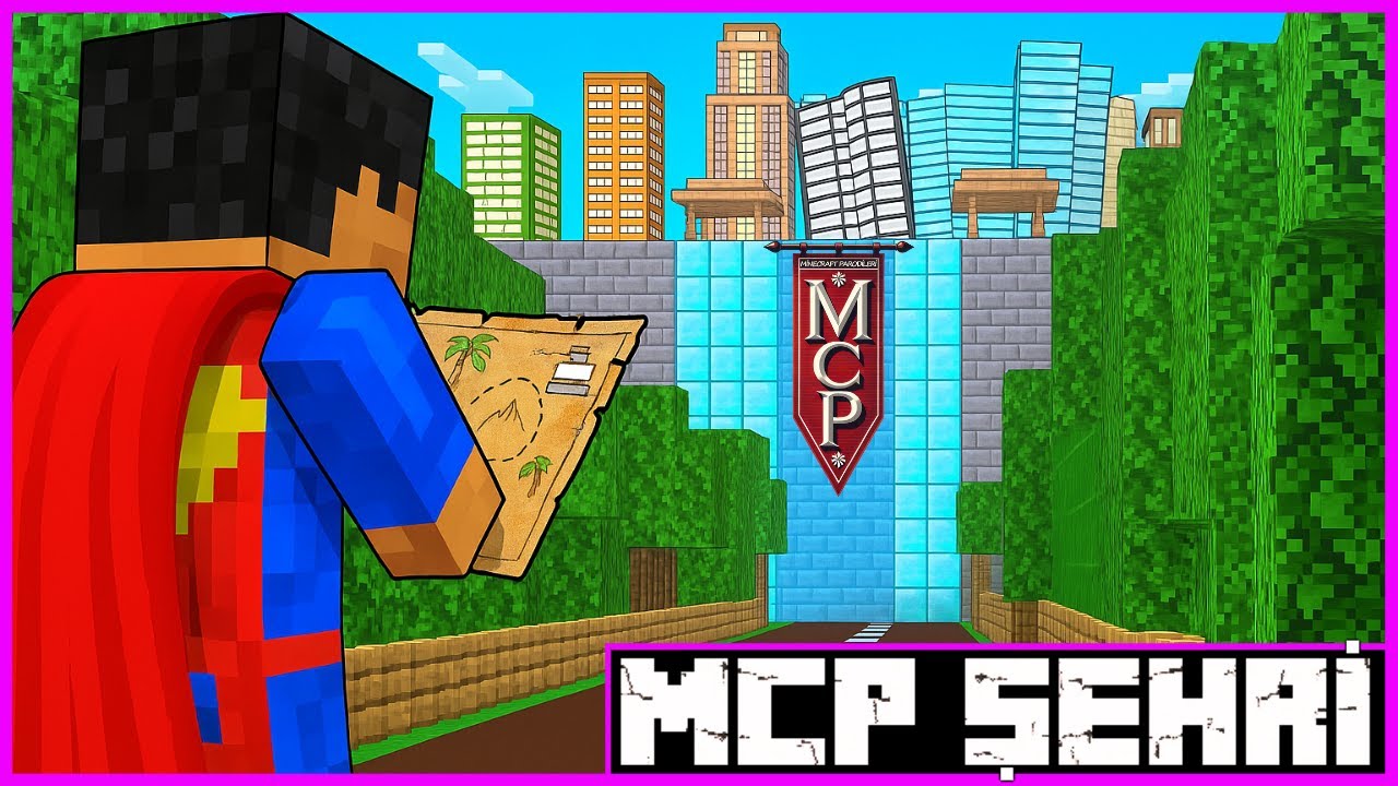 SÜPERMEN MİNECRAFT PARODİLERİ ŞEHRİNİ ARIYOR! (Minecraft)