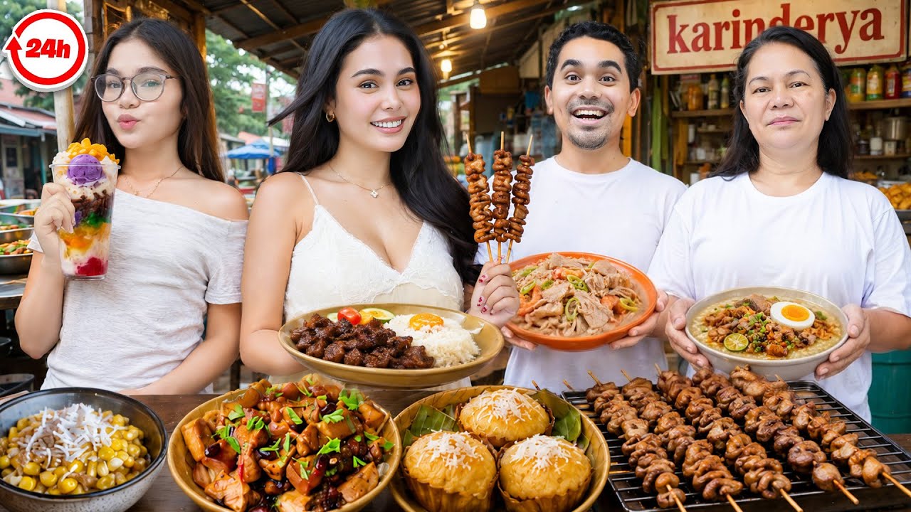 KARINDERYA FOOD FOR 24 HOURS | IVANA ALAWI