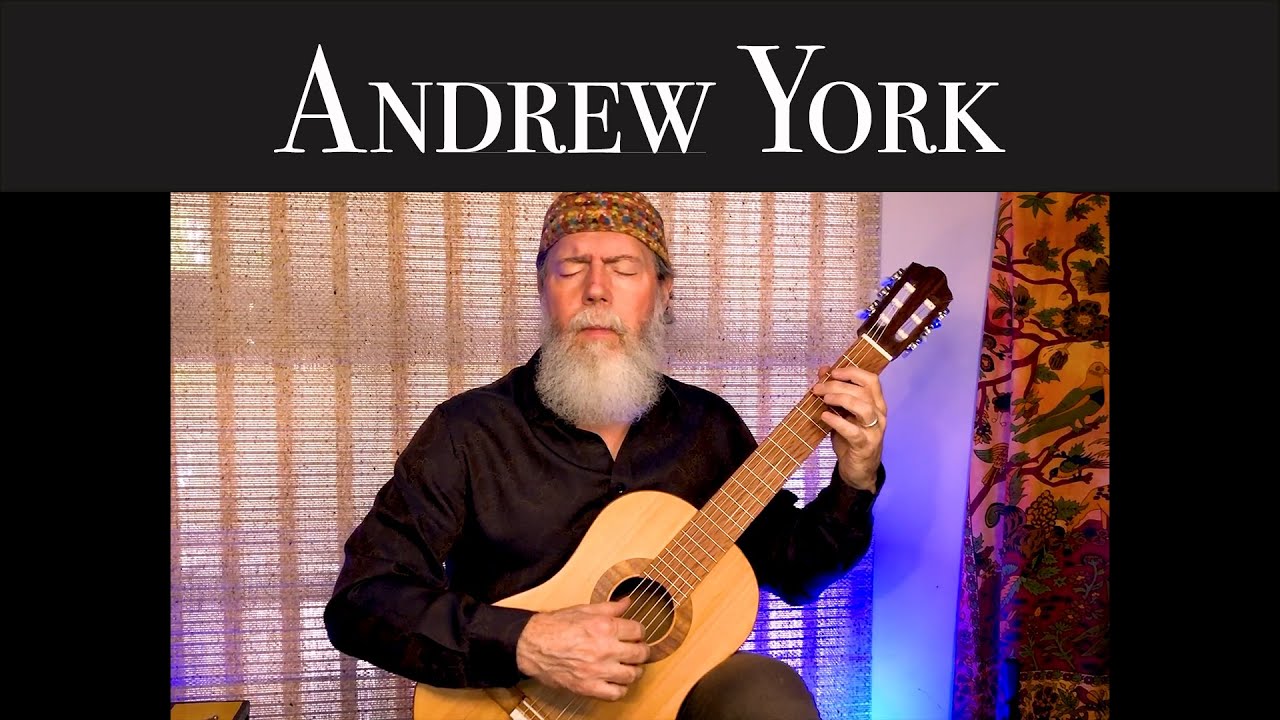 Andrew York - Minuet by J. S. Bach Notenbüchlein für Anna Magdalena Bach - Classical Acoustic Guitar