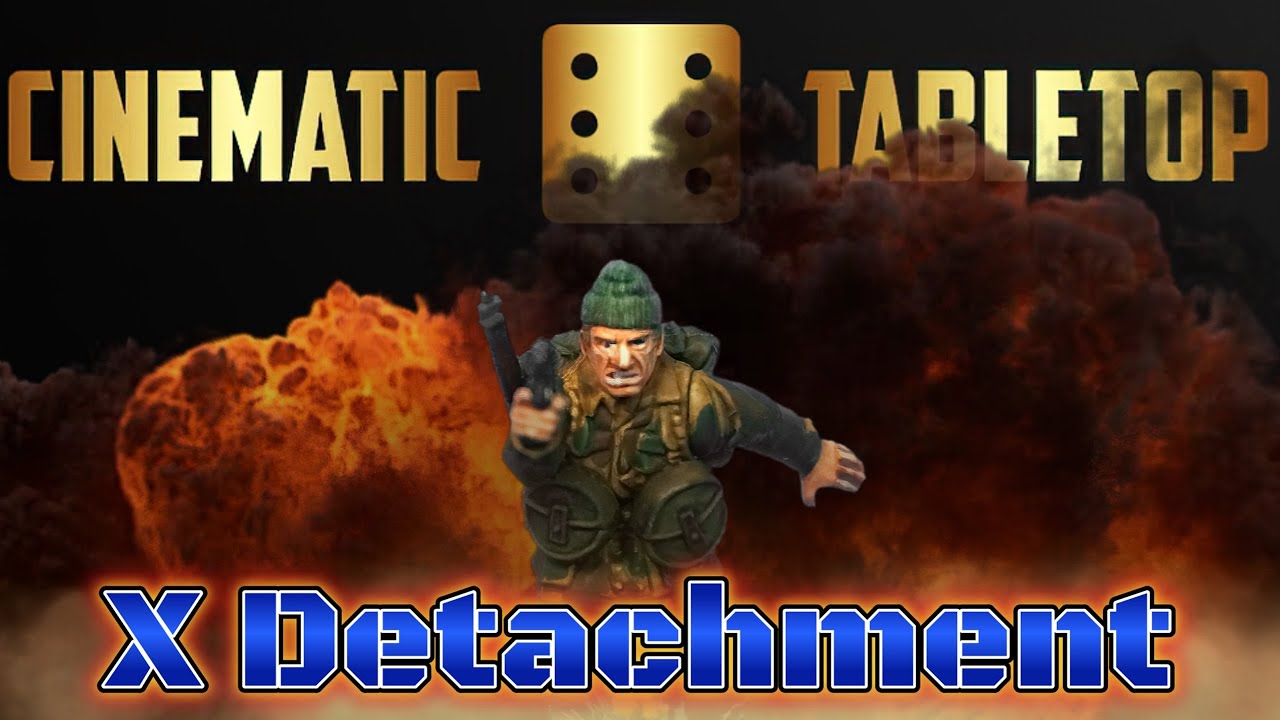 X Detachment Episode 01 - Manhunt [Bolt Action Battle Report] | Cinematic Tabletop