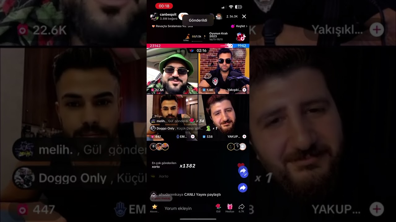 Canbequit Yakup tv kavga efsane yayın
